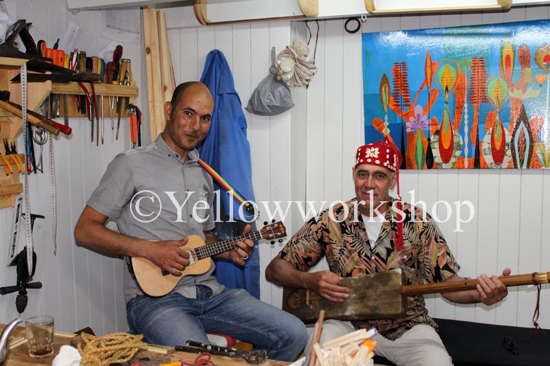 guembri sintir hajhouj gnawa music african instrument moroccan instrument bass guitar Gnawa Maalem Guembri Sounds