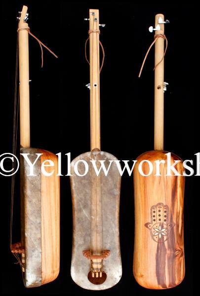 gnawa hat animal gut strings, Cordes intestinales,